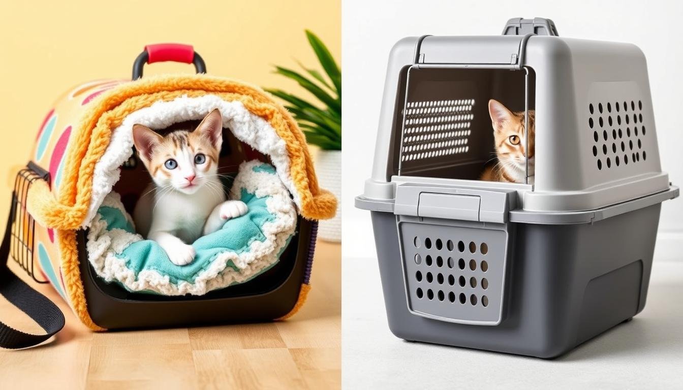 Soft and Hard Cat Carriers
