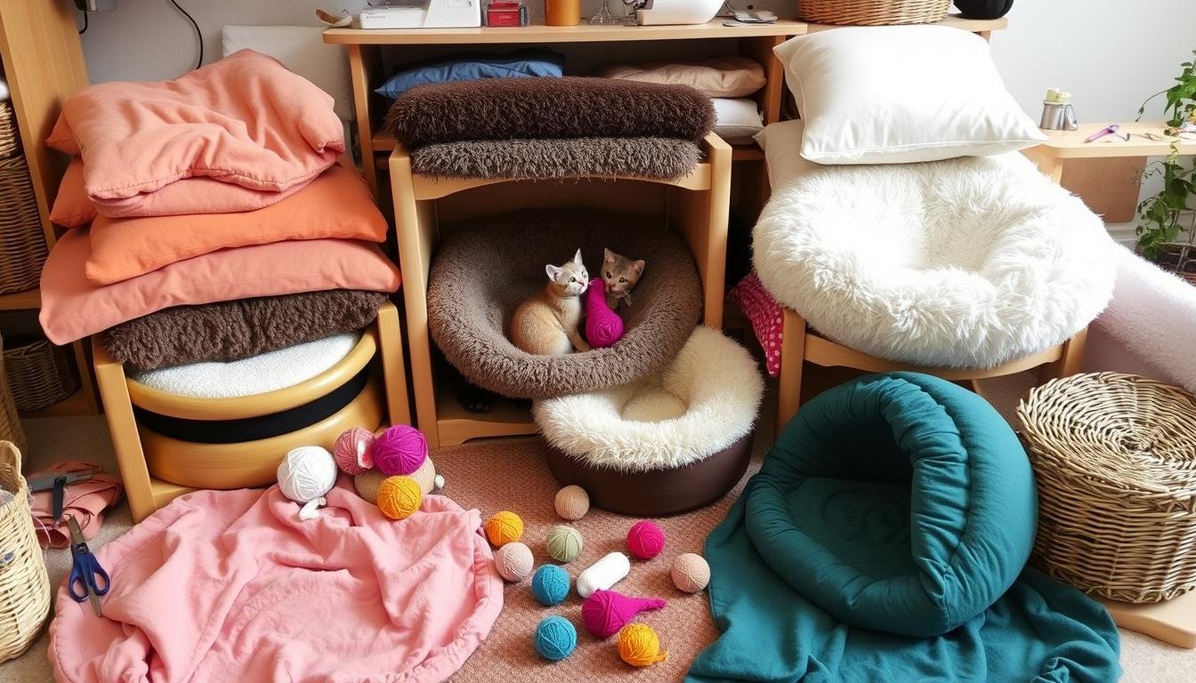 cat bed materials